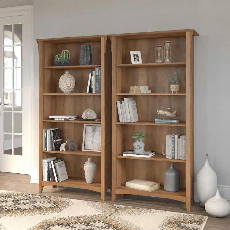 Bibliothèque haute à cinq étagères