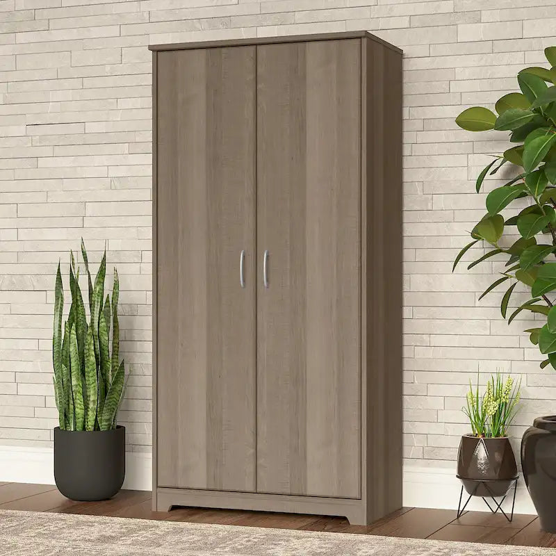 Armoire haute de rangement avec portes