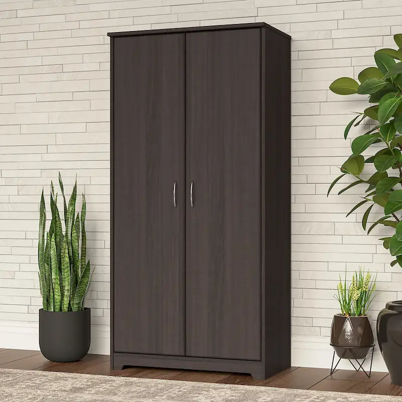 Armoire haute de rangement avec portes