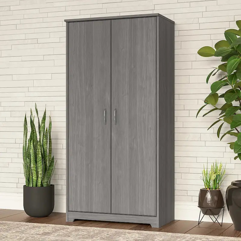 Armoire haute de rangement avec portes
