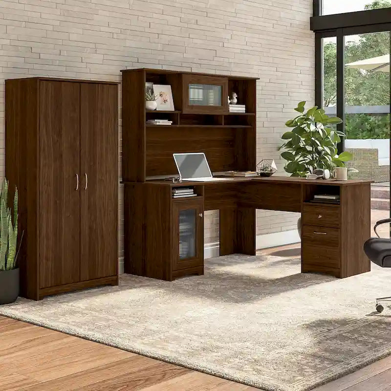 Armoire haute de rangement avec portes