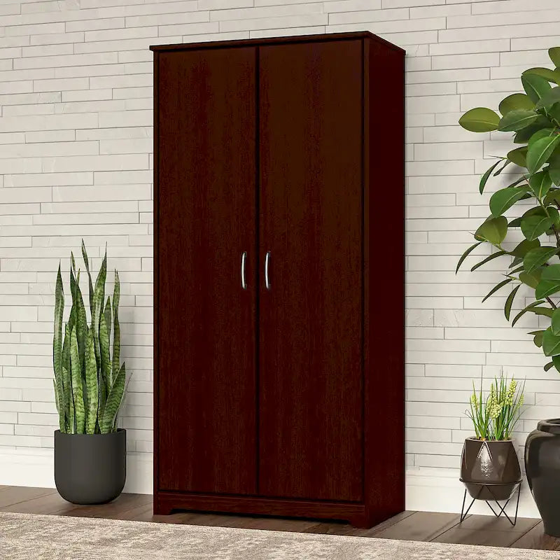 Armoire haute de rangement avec portes