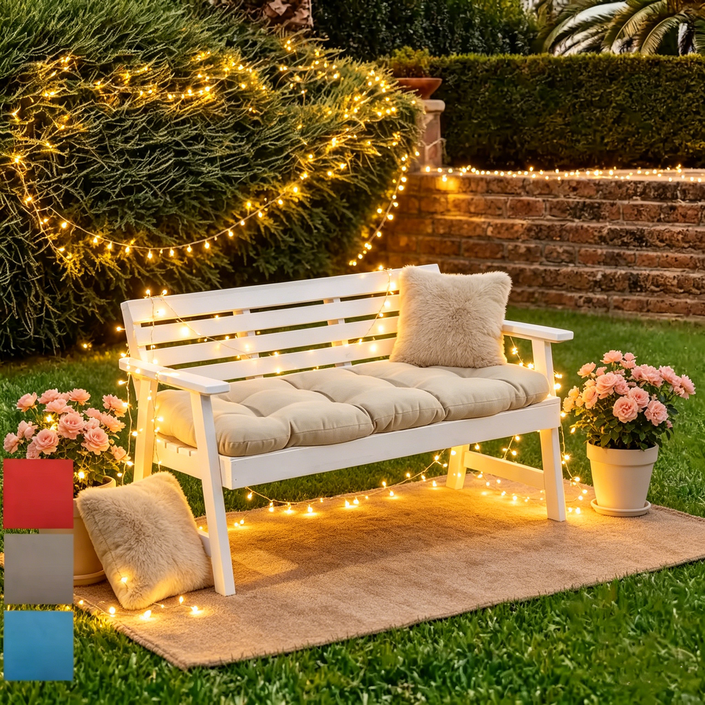 Coussin de canapé double d'extérieur