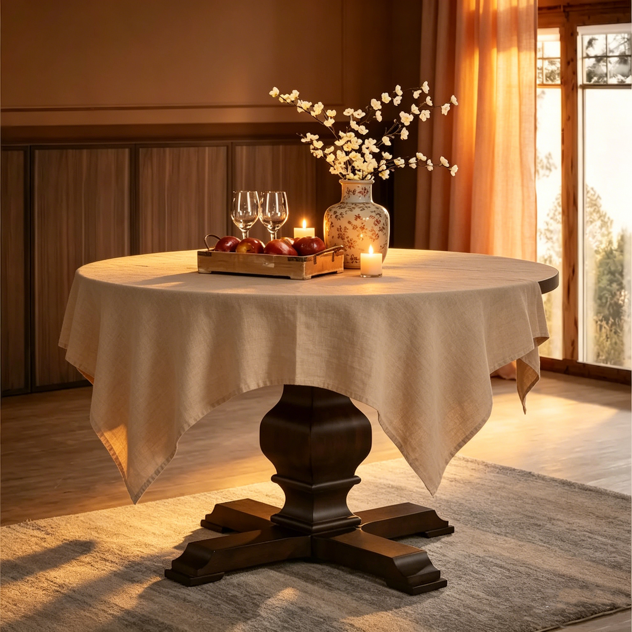 Piètement de table de salle à manger ronde - Sans objet