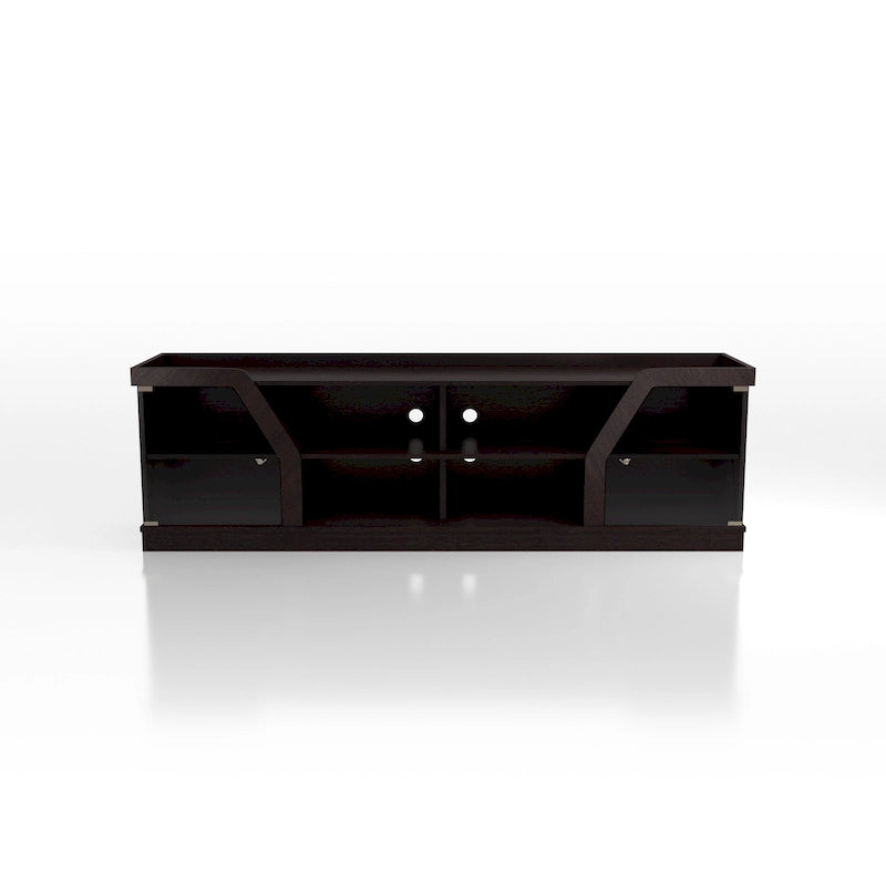 Meuble TV multifonctionnel de 71 pouces avec rangement