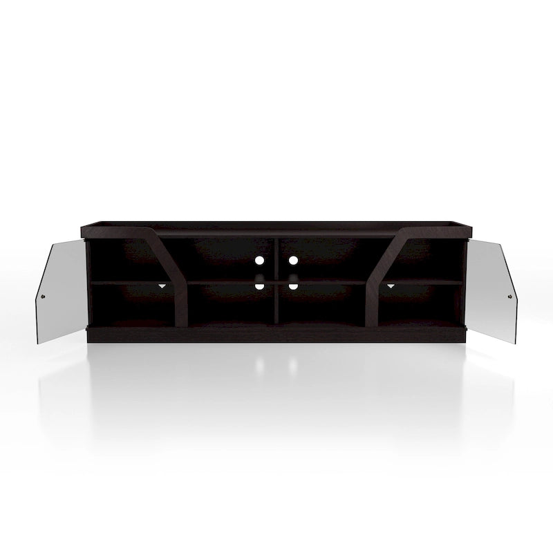 Meuble TV multifonctionnel de 71 pouces avec rangement