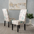 Chaises de salle à manger rembourrées (lot de deux) - Sans objet