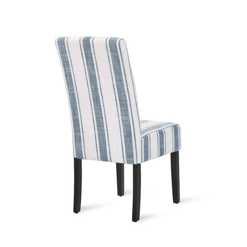 Chaises de salle à manger rembourrées (lot de deux) - Sans objet
