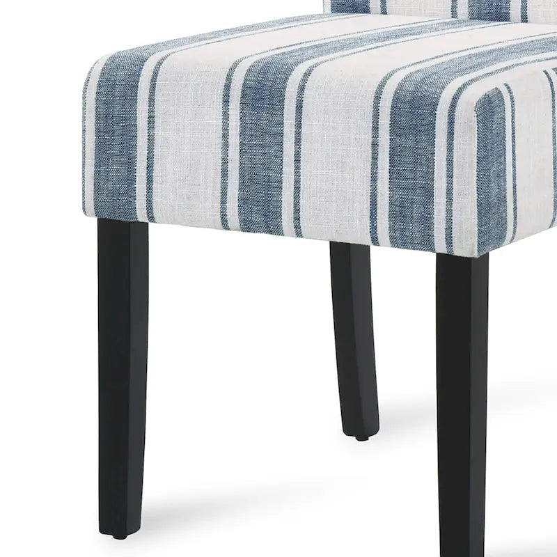 Chaises de salle à manger rembourrées (lot de deux) - Sans objet