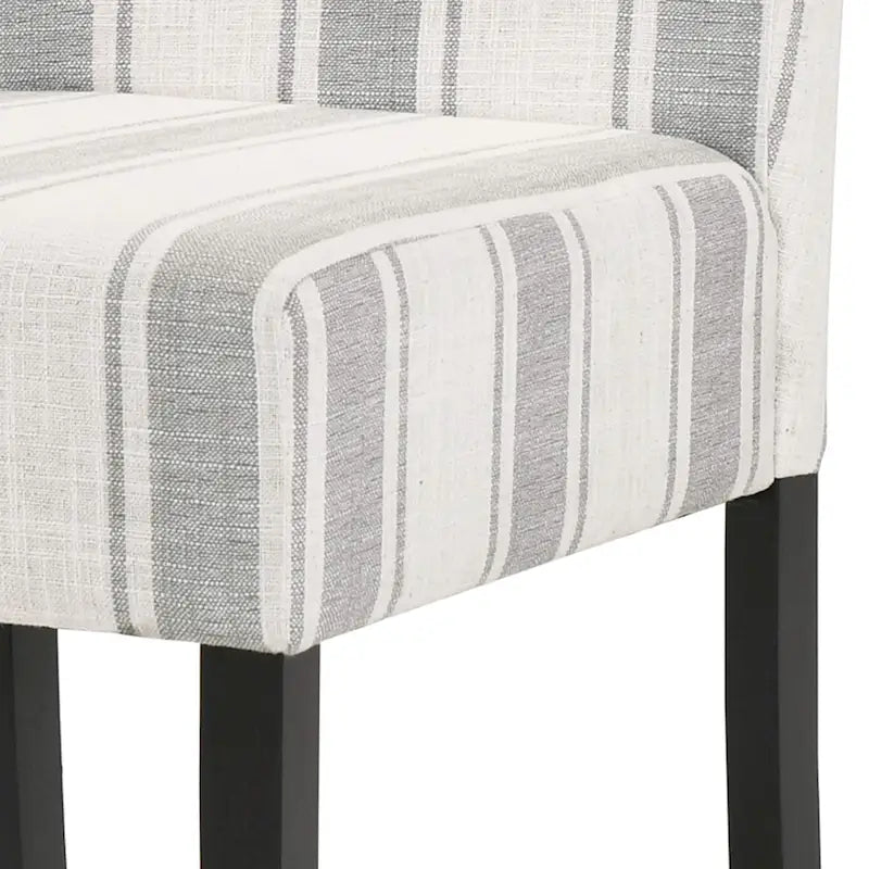 Chaises de salle à manger rembourrées (lot de deux) - Sans objet