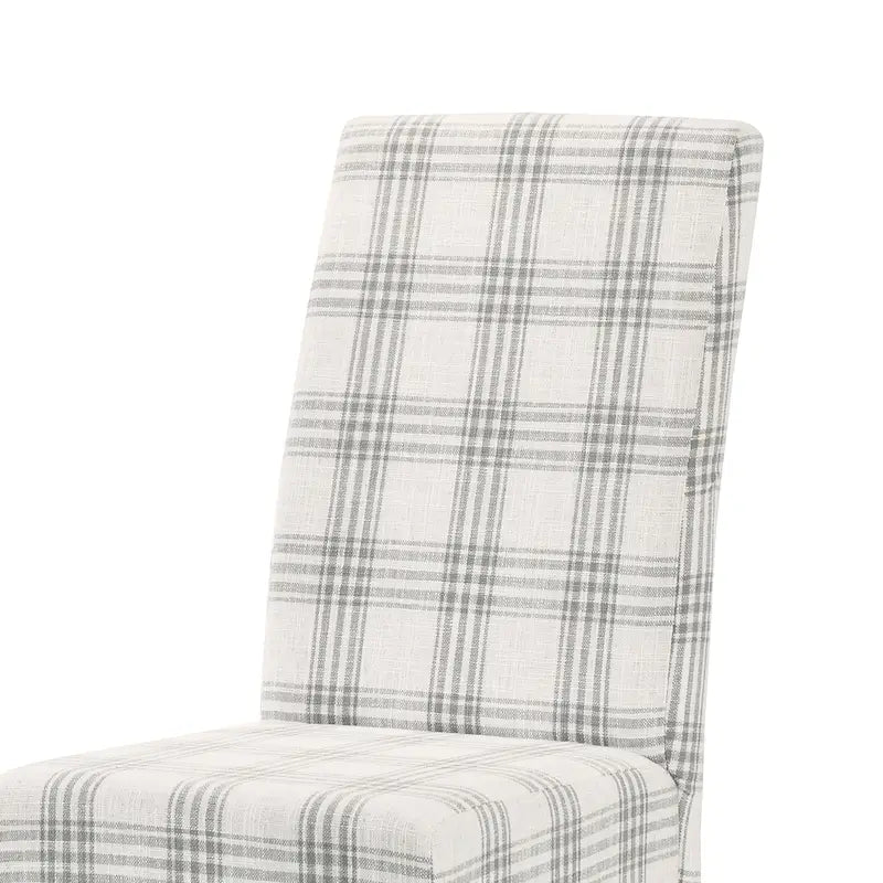 Chaises de salle à manger rembourrées (lot de deux) - Sans objet