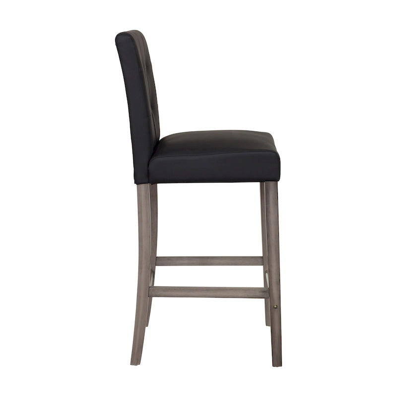 Tabouret de bar rembourré de 79 cm