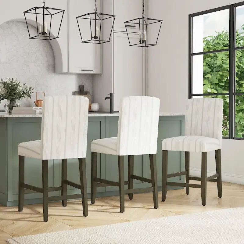 Tabouret de bar à dossier courbé 60 cm - 60 cm