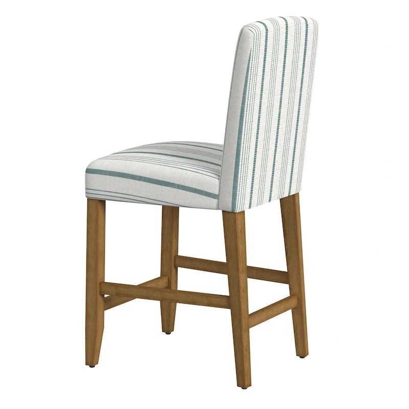 Tabouret de bar à dossier courbé 60 cm - 60 cm