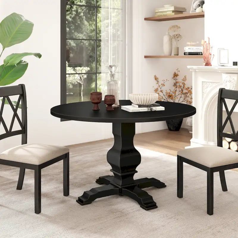 Piètement de table de salle à manger ronde - Sans objet