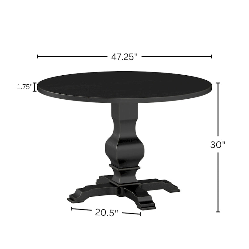 Piètement de table de salle à manger ronde - Sans objet