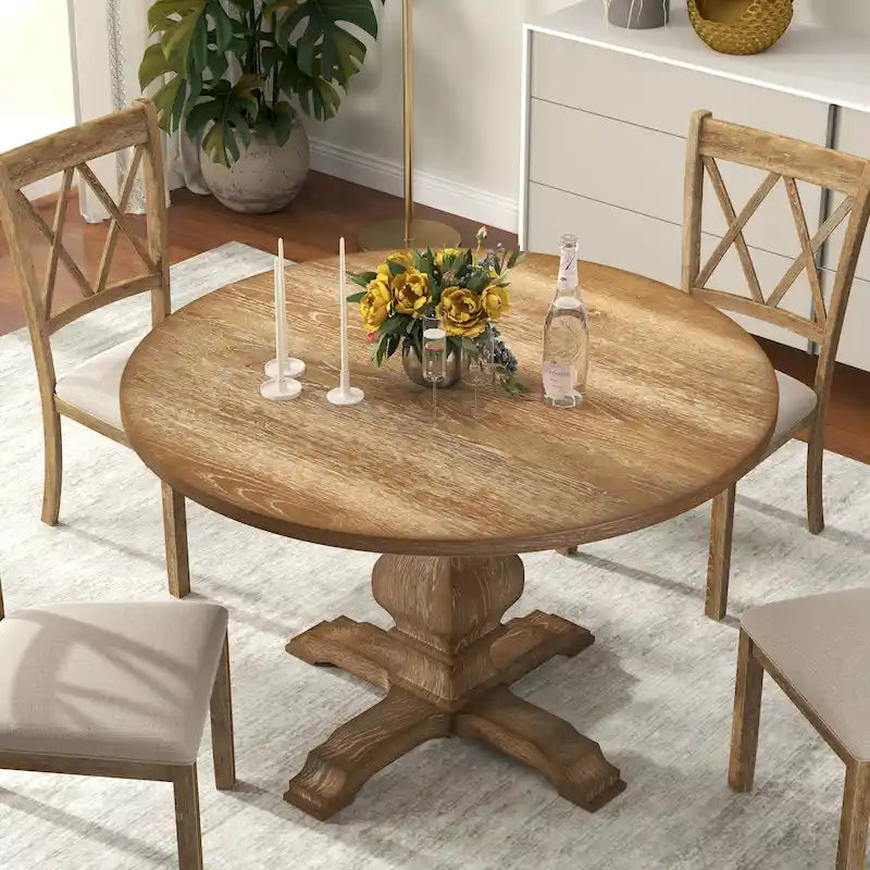 Piètement de table de salle à manger ronde - Sans objet