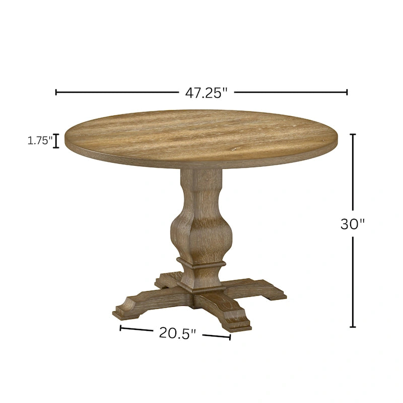Piètement de table de salle à manger ronde - Sans objet