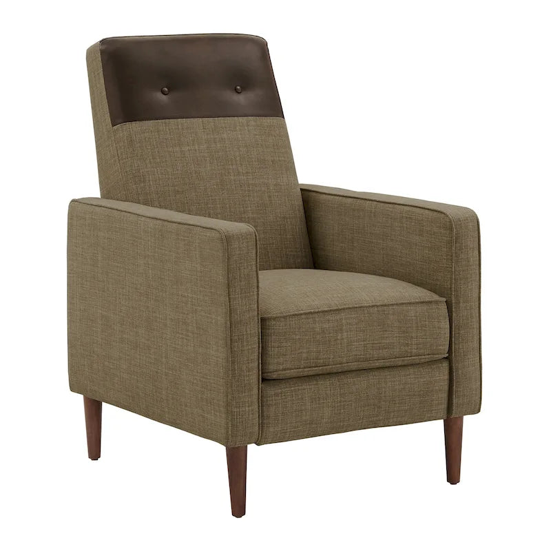 Fauteuil inclinable à deux tons
