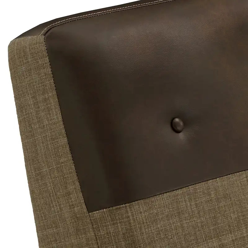 Fauteuil inclinable à deux tons