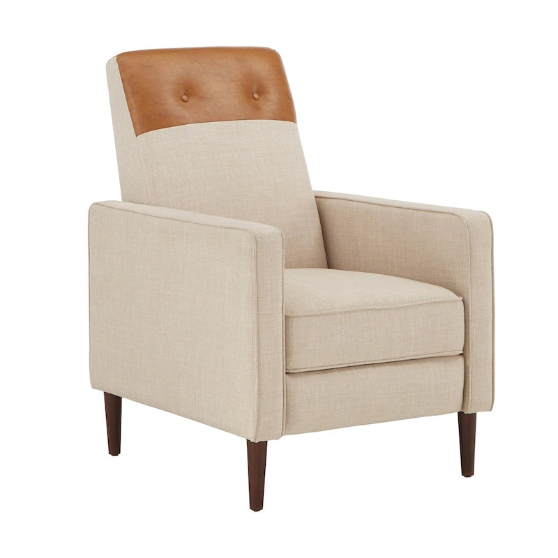 Fauteuil inclinable à deux tons