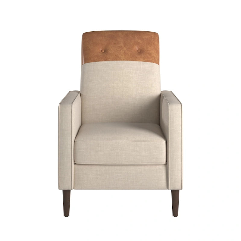 Fauteuil inclinable à deux tons