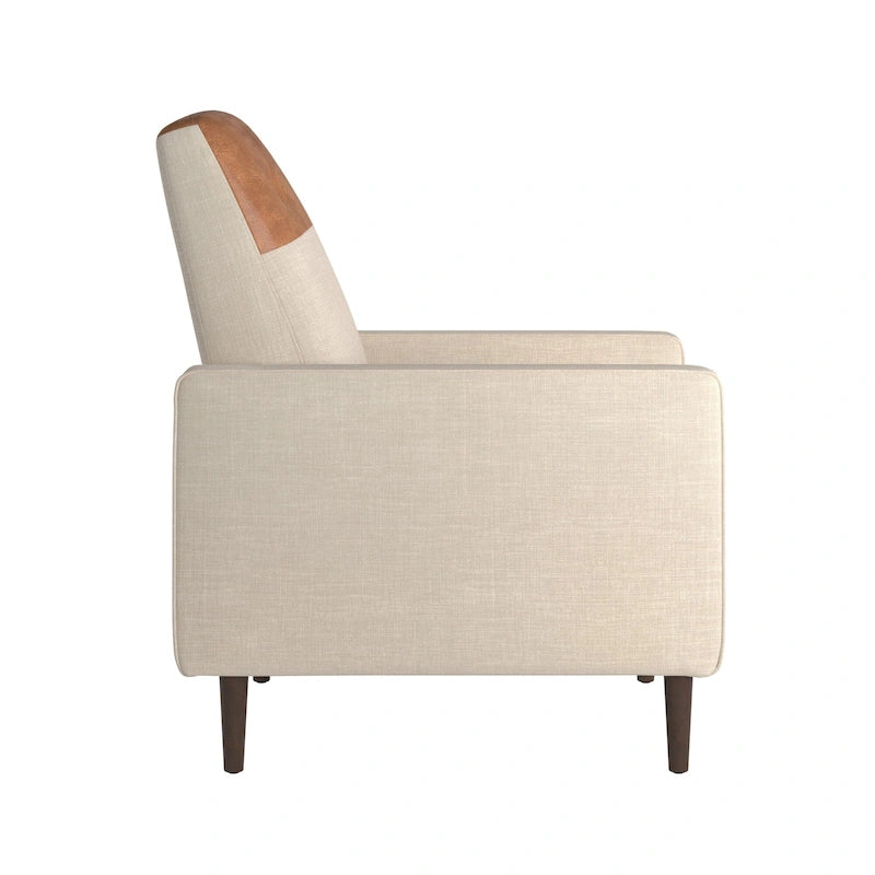 Fauteuil inclinable à deux tons