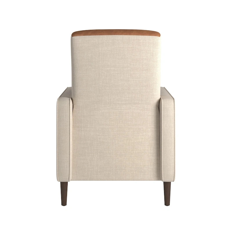 Fauteuil inclinable à deux tons
