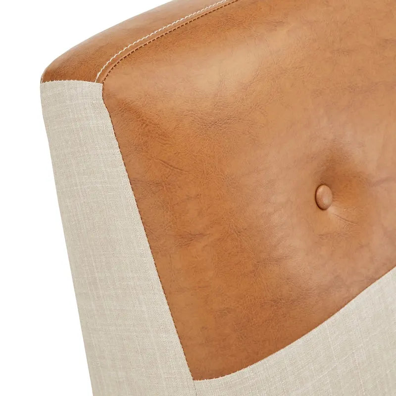 Fauteuil inclinable à deux tons