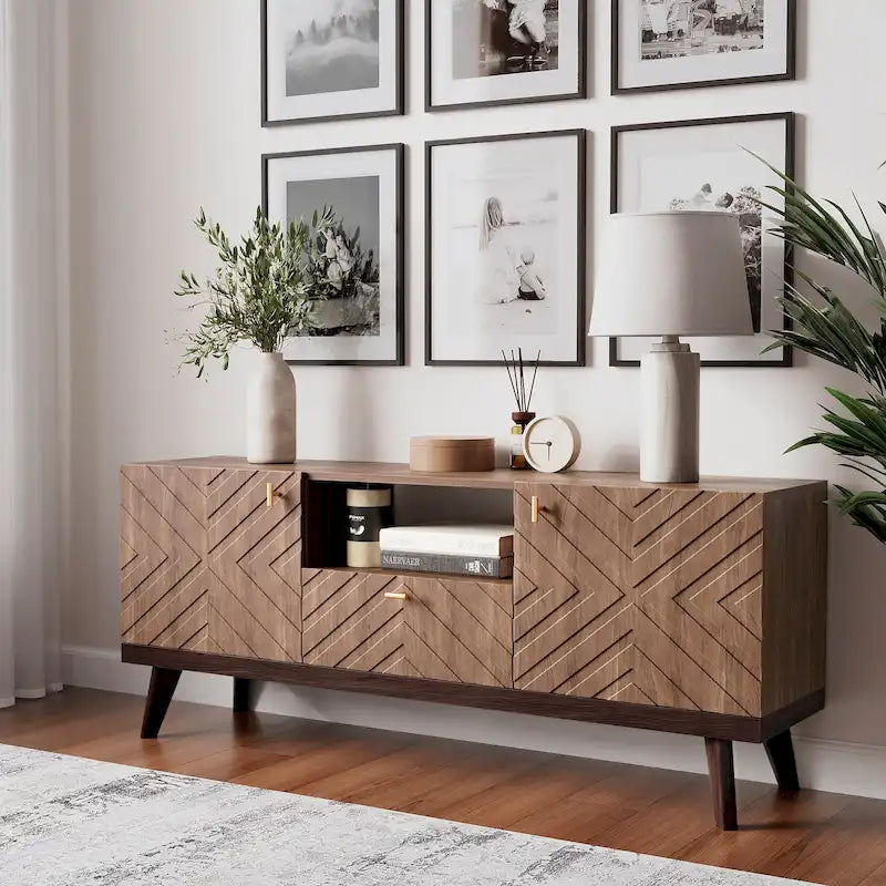 Meuble TV beige