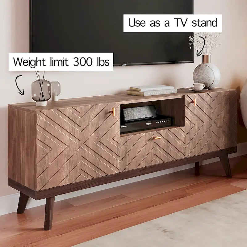 Meuble TV beige