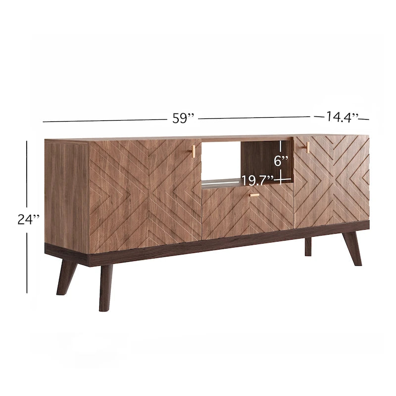 Meuble TV beige