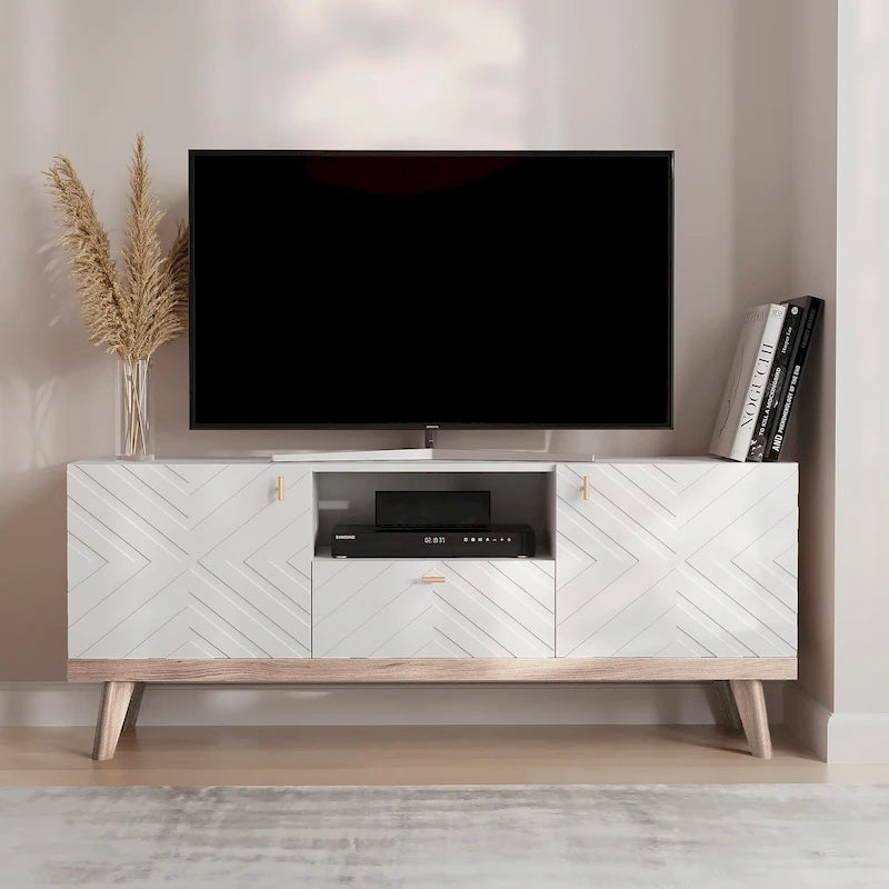 Meuble TV beige