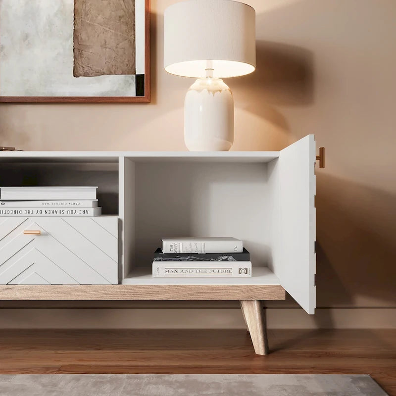 Meuble TV beige