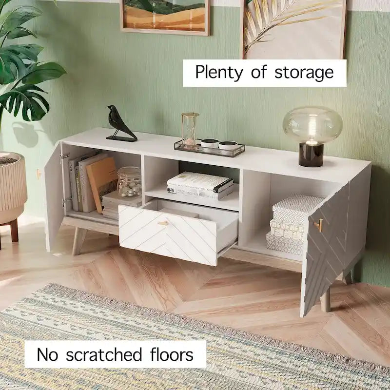 Meuble TV beige