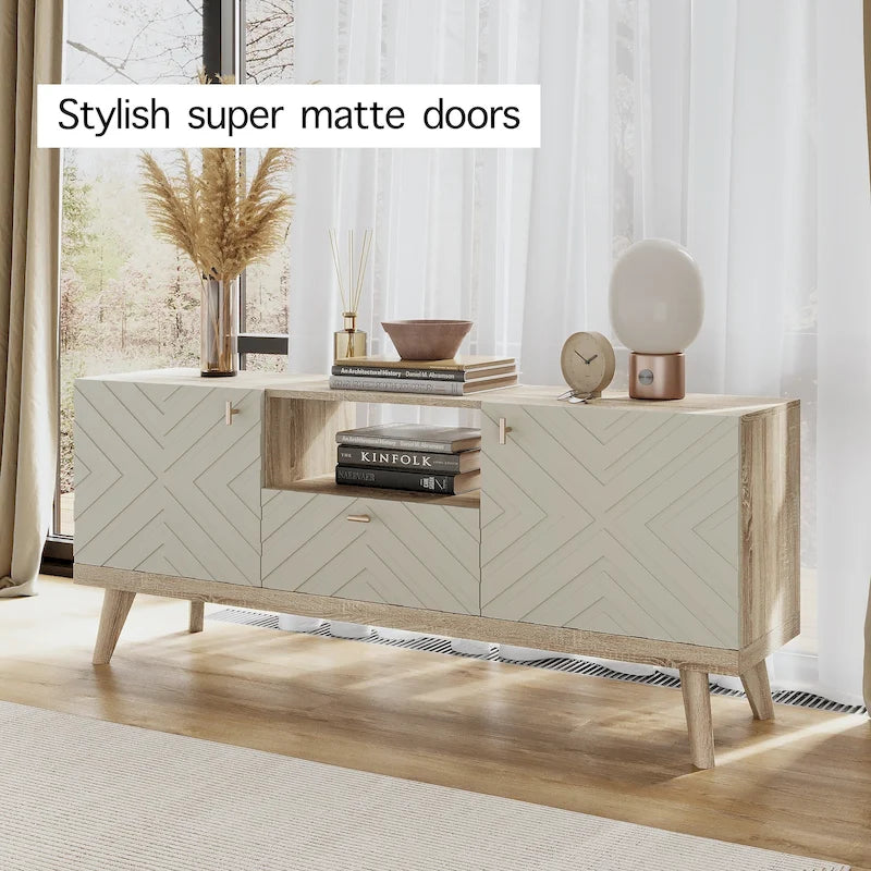 Meuble TV beige