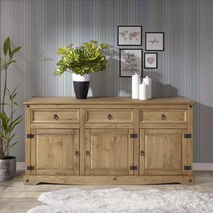 Buffet en bois, style ferme - Série Corona