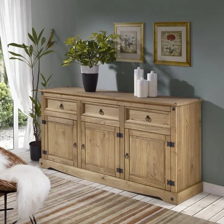 Buffet en bois, style ferme - Série Corona