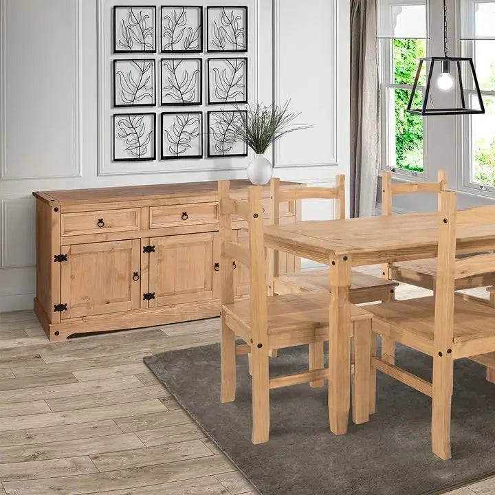 Buffet en bois, style ferme - Série Corona