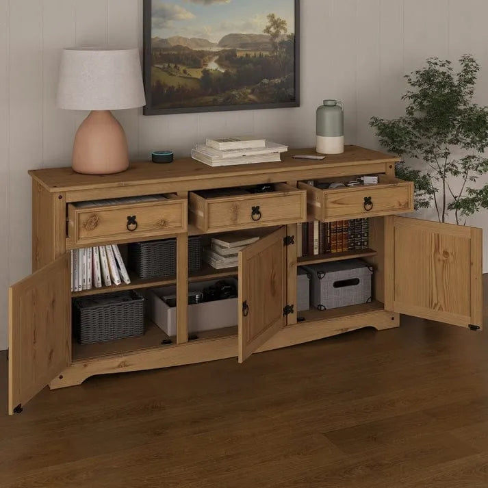 Buffet en bois, style ferme - Série Corona