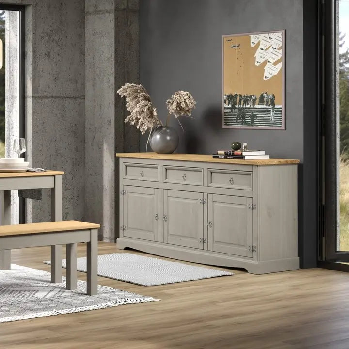 Buffet en bois, style ferme - Série Corona