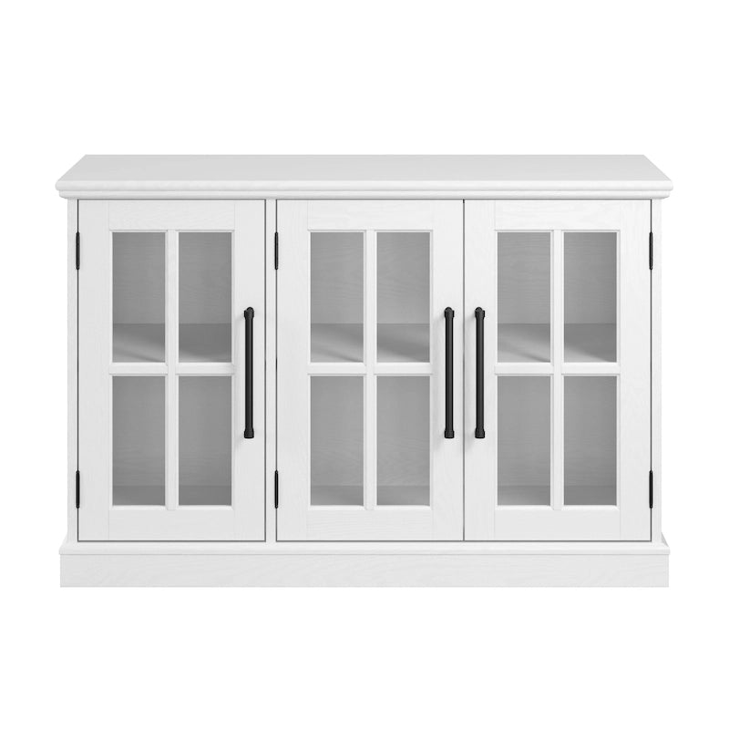 Meuble TV 46 W, adapté aux téléviseurs 65 pouces.