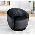 Petit fauteuil baquet pivotant en velours