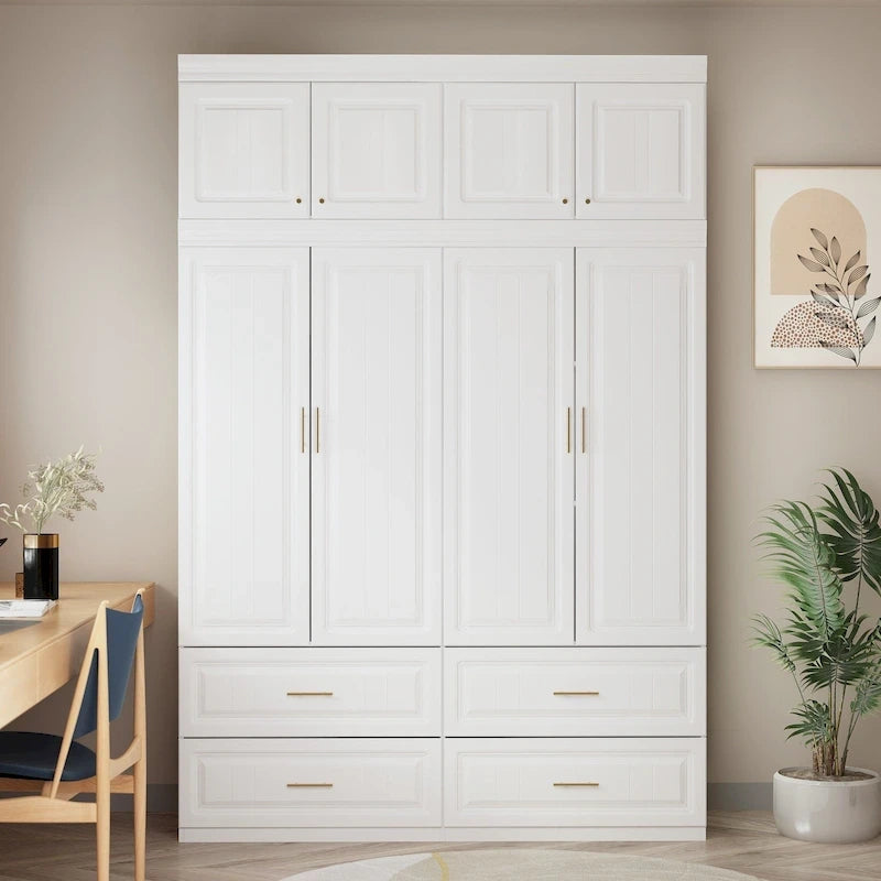 Armoire / Meuble de rangement – Combinaison penderie et tiroirs