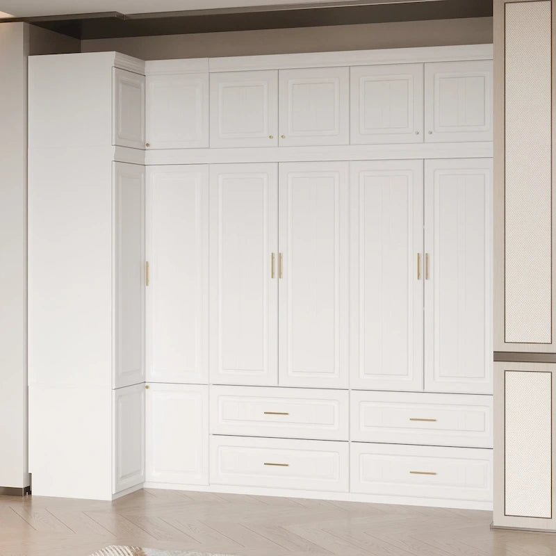 Armoire / Meuble de rangement – Combinaison penderie et tiroirs