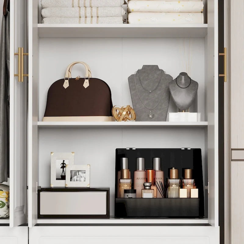 Armoire / Meuble de rangement – Combinaison penderie et tiroirs