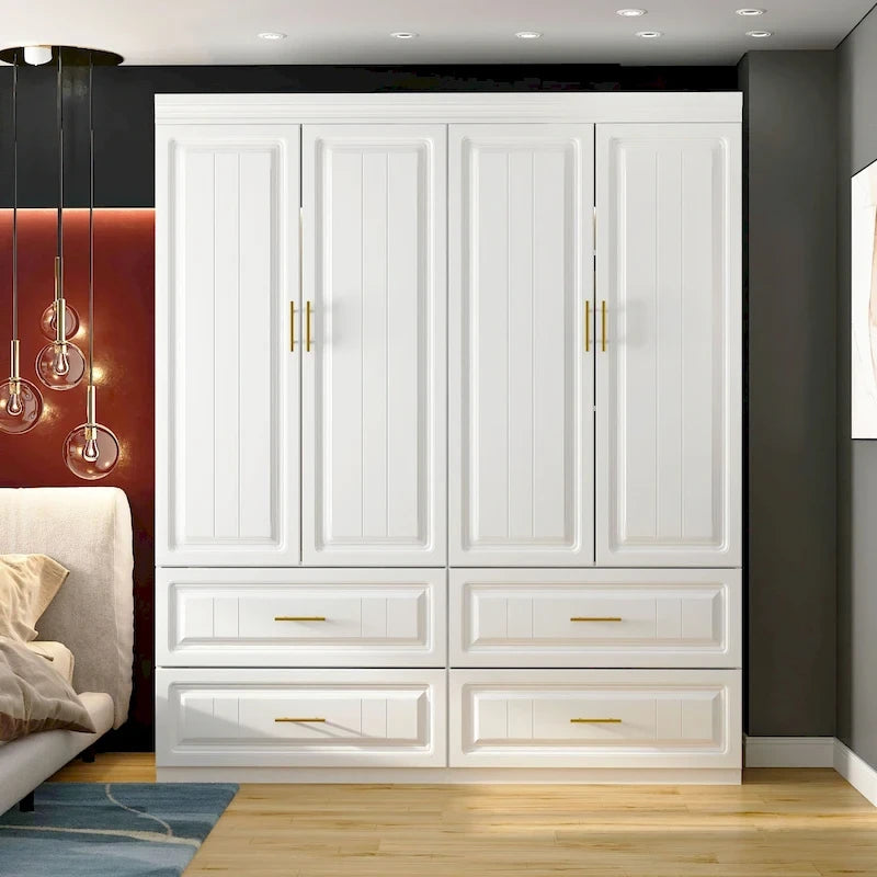 Armoire / Meuble de rangement – Combinaison penderie et tiroirs