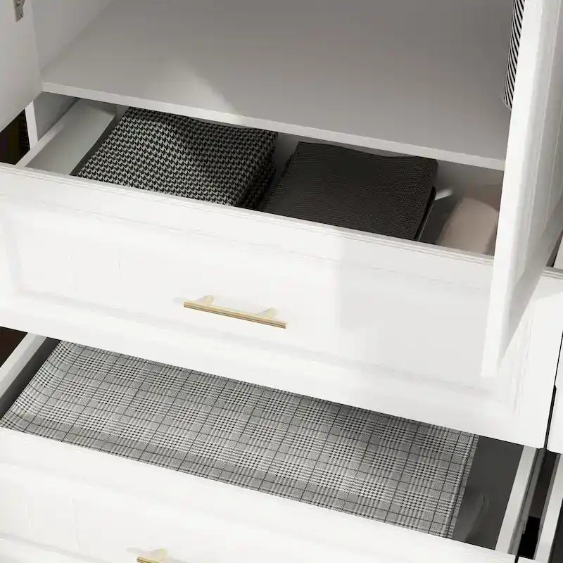 Armoire / Meuble de rangement – Combinaison penderie et tiroirs