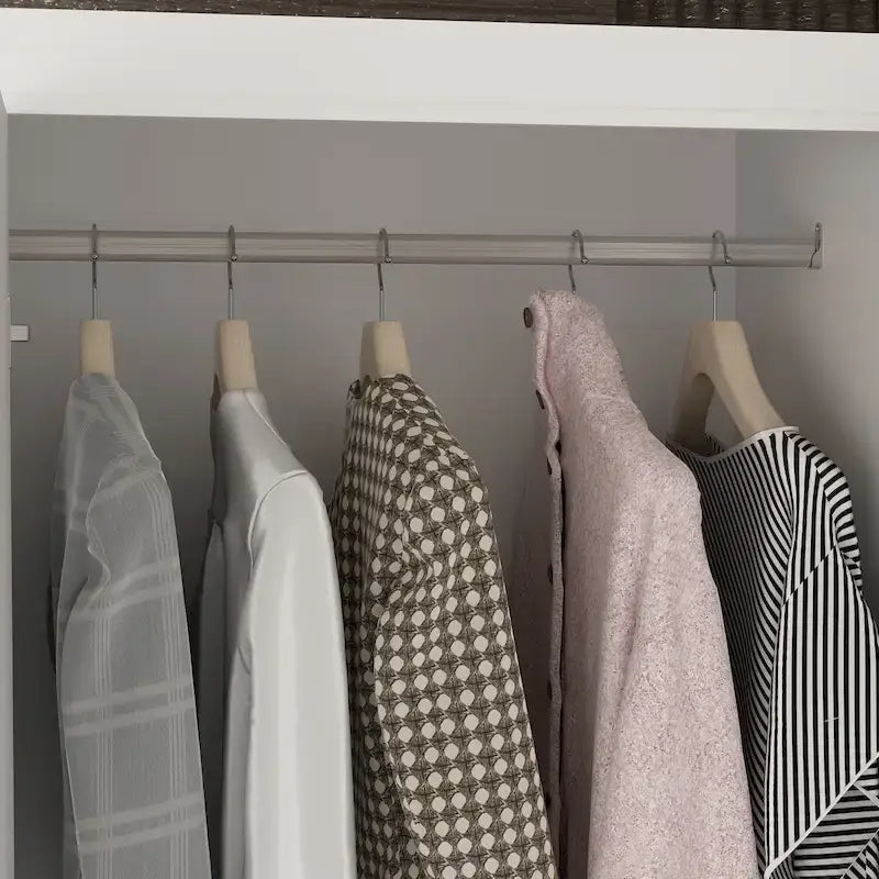 Armoire / Meuble de rangement – Combinaison penderie et tiroirs