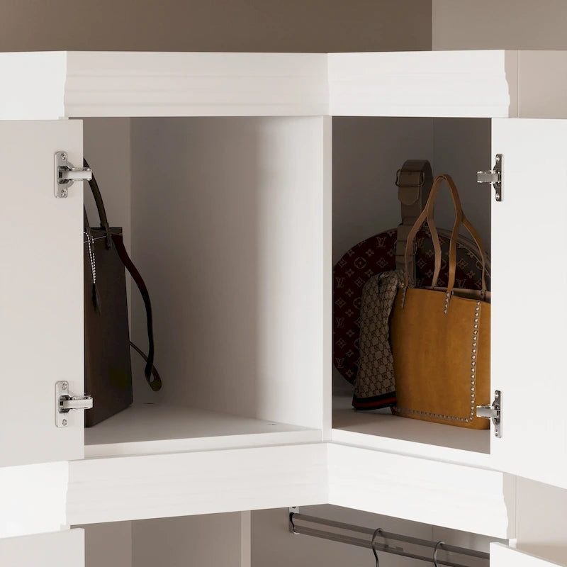 Armoire / Meuble de rangement – Combinaison penderie et tiroirs